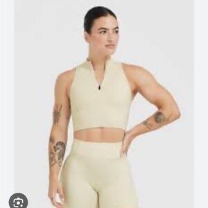 NWT oner active timeless tank size small vanilla